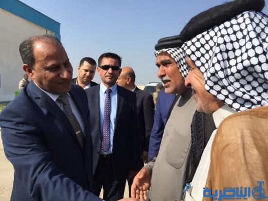 وزيرة الاعمار تفتتح رسميا مشروع ماء النصر شمالي ذي قار- تقرير مصور -