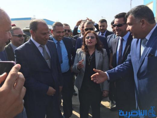 وزيرة الاعمار تفتتح رسميا مشروع ماء النصر شمالي ذي قار- تقرير مصور -