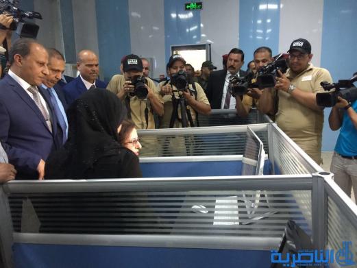 وزيرة الاعمار تفتتح رسميا مشروع ماء النصر شمالي ذي قار- تقرير مصور -