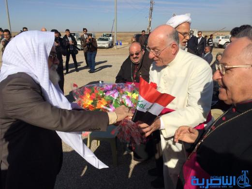 مسيحيو الفاتيكان يبدأون حجهم الأول الى ذي قار ، 