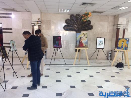بلوحات من الرصاص والفحم ، “الق باسم” تقيم معرضها التشكيلي الاول في الناصرية - تقرر مصور -