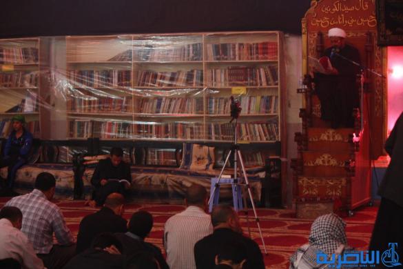 رسالة عاشوراء : احياء يوم العاشر من المحرم في الناصرية  بمسجد الشيخ عباس الكبير - تقرير مصور - 