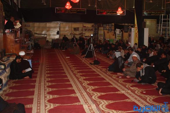 رسالة عاشوراء : احياء يوم العاشر من المحرم في الناصرية  بمسجد الشيخ عباس الكبير - تقرير مصور - 