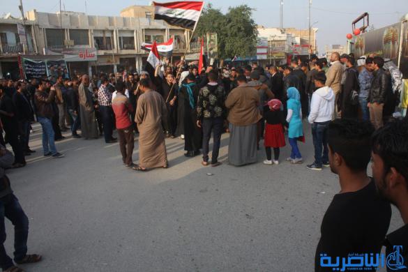 بالصور:متظاهرون يشجبون التدخل التركي في العراق