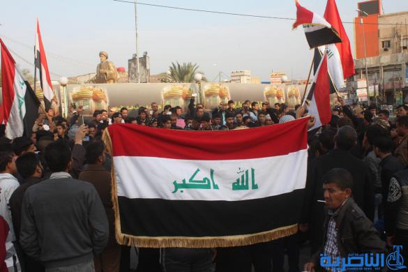 بالصور:متظاهرون يشجبون التدخل التركي في العراق