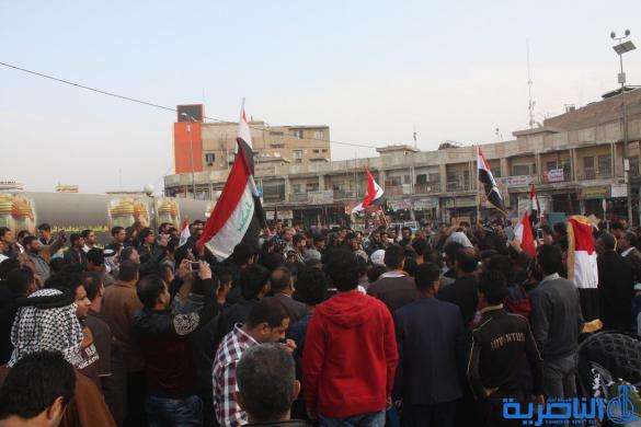 بالصور:متظاهرون يشجبون التدخل التركي في العراق