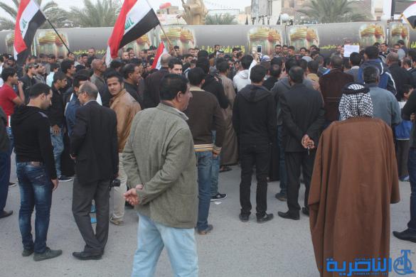 بالصور:متظاهرون يشجبون التدخل التركي في العراق