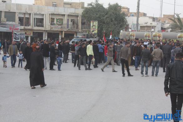 بالصور:متظاهرون يشجبون التدخل التركي في العراق
