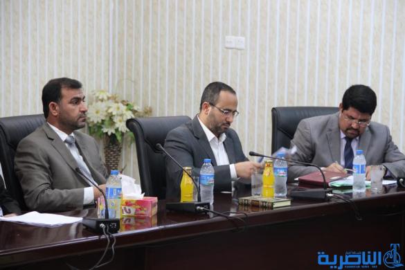 مجلس ذي قار يعقد جلسة استثنائية بحضور المحافظ لبحث ملف البطاقة التموينية - تقرير مصور -