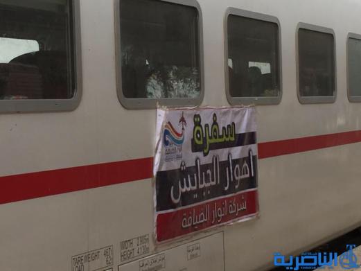 بالصور:وصول 400 سائحا الى محطة الناصرية للقطارات لغرض السياحة في الاهوار