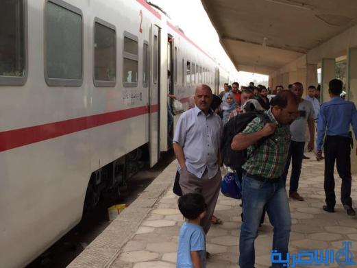 وصول ثالث قطار سياحي الى اهوار ذي قار وعلى متنه 400 سائحا