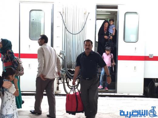 بالصور:وصول 400 سائحا الى محطة الناصرية للقطارات لغرض السياحة في الاهوار