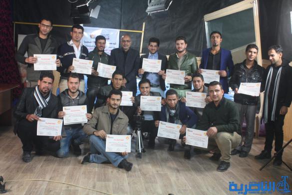 بالتعاون مع تلفزيون الناصرية ، (نيوز روم) الاخبارية تنهي ورشة تدريبية في مجال التصوير - تقرير مصور -