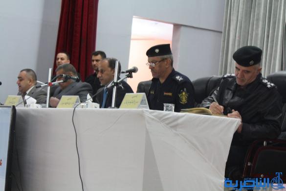 شرطة ذي قار في مؤتمرها الامني السادس .. الجريمة تنخفض والانتحار في تزايد - تقرير مصور -