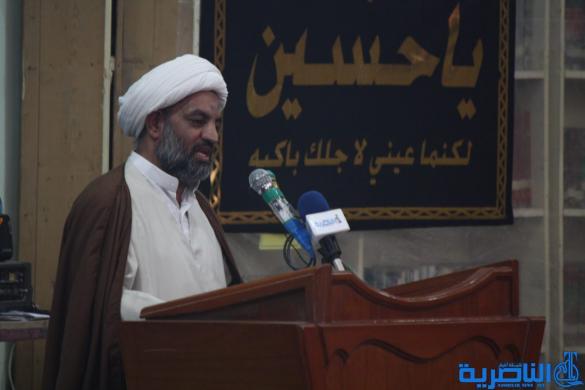خطيب جمعة الناصرية يدعو لوضع خطط امنية لحماية زوار الاربعينية