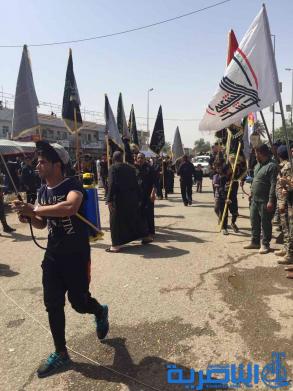 بالصور:الآلاف من الحشود المؤمنة تحيي ذكرى شهادة الإمام موسى الكاظم عليه السلام