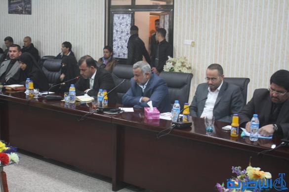 مجلس ذي قار يبحث مطالب معتصمي التربية الرياضية وعقبات مشروع ابراهيم الخليل - تقرير مصور -