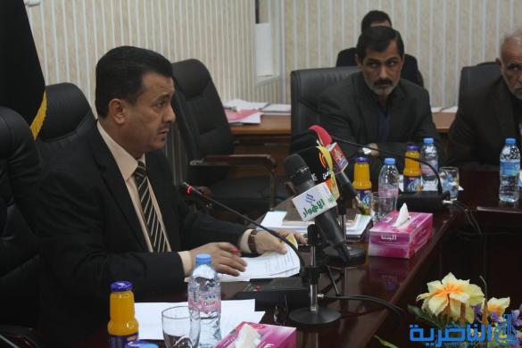 مجلس ذي قار يبحث مطالب معتصمي التربية الرياضية وعقبات مشروع ابراهيم الخليل - تقرير مصور -