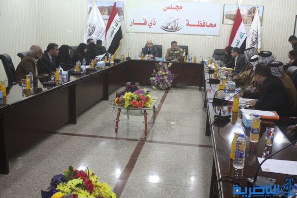 مجلس ذي قار يعقد اجتماعه الدوري لبحث مطالب اسر شهداء سبايكر