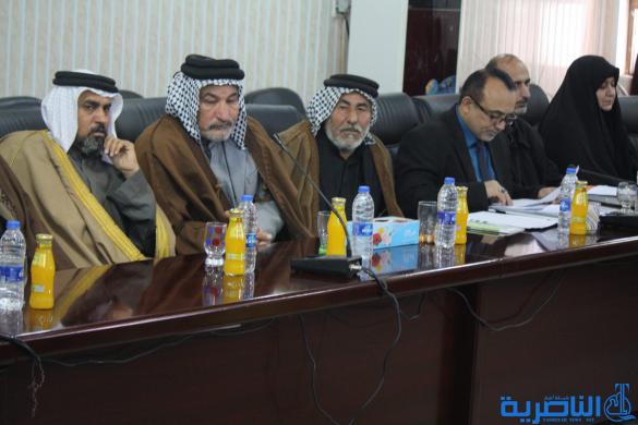 مجلس ذي قار يعقد اجتماعه الدوري لبحث مطالب اسر شهداء سبايكر