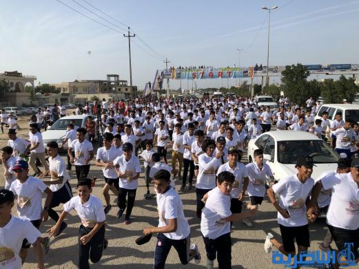 بالصور:انطلاق ماراثون اور الجماهيري الثاني في الناصرية
