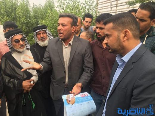  العشرات يتظاهرون في الناصرية للمطالبة باطلاق قروض الاسكان