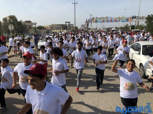 بالصور:انطلاق ماراثون اور الجماهيري الثاني في الناصرية