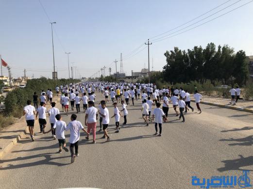 بالصور:انطلاق ماراثون اور الجماهيري الثاني في الناصرية
