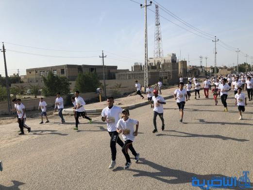 بالصور:انطلاق ماراثون اور الجماهيري الثاني في الناصرية