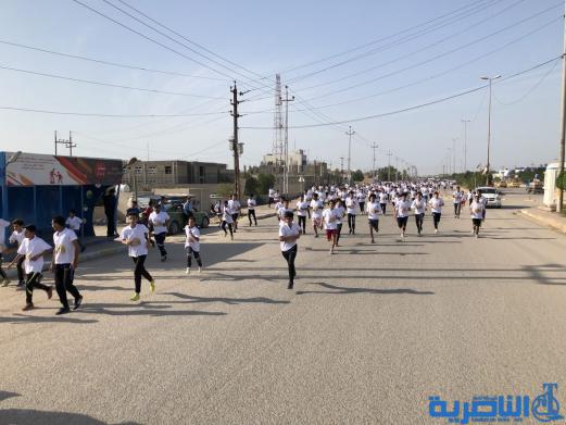 بالصور:انطلاق ماراثون اور الجماهيري الثاني في الناصرية