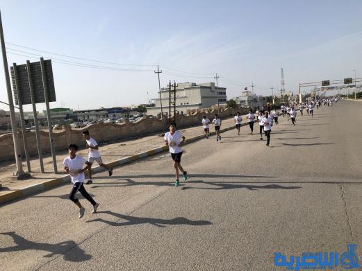 بالصور:انطلاق ماراثون اور الجماهيري الثاني في الناصرية