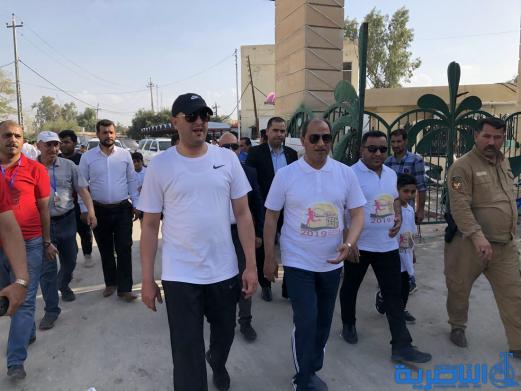 بالصور:انطلاق ماراثون اور الجماهيري الثاني في الناصرية