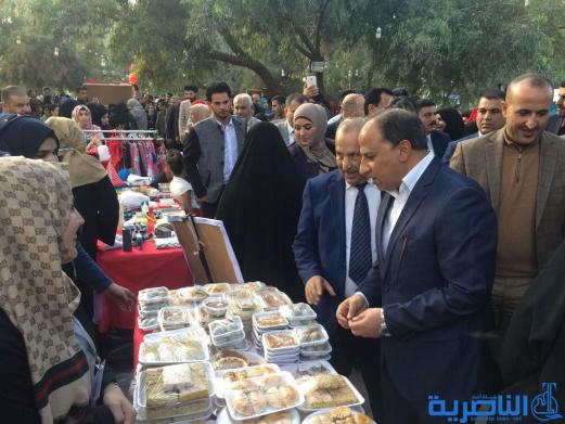 محافظ ذي قار يوكد دعمه للصناعات النسوية واهمية برامج تمكين المرأة - تقرير مصور -