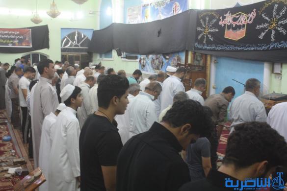 بالصور : احياء ليلة القدر في مسجد الشيح عباس وسط الناصرية