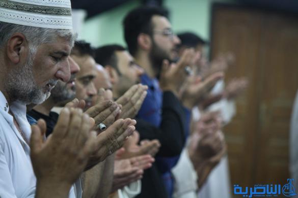 بالصور : احياء ليلة القدر في مسجد الشيح عباس وسط الناصرية