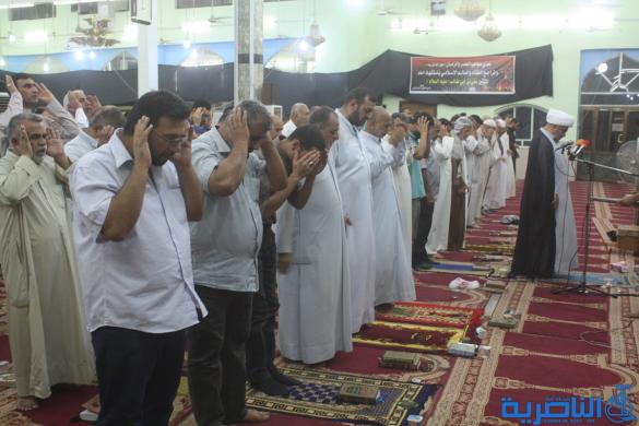 بالصور : احياء ليلة القدر في مسجد الشيح عباس وسط الناصرية
