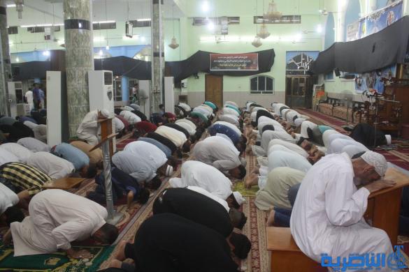 بالصور : احياء ليلة القدر في مسجد الشيح عباس وسط الناصرية