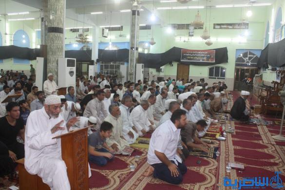 بالصور : احياء ليلة القدر في مسجد الشيح عباس وسط الناصرية