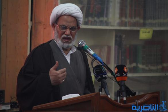 خطيب جمعة الناصرية يدعو الى مساندة القوى الأمنية في حربها ضد الإرهاب
