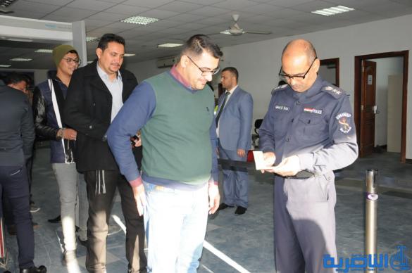   بالصور:مطار الناصرية الدولي يدشن اولى رحلاته الجوية الى مشهد الايرانية