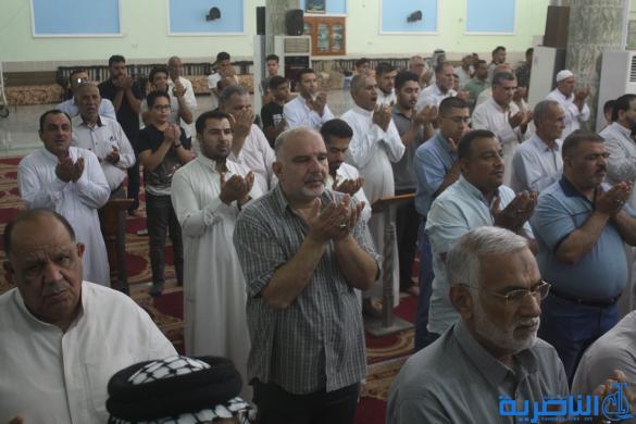 صلاة عيد الفطر المبارك في مدينة الناصرية - تقرير صوتي مصور - 