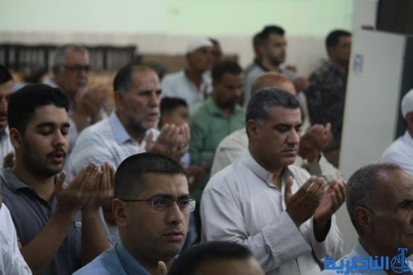 صلاة عيد الفطر المبارك في مدينة الناصرية - تقرير صوتي مصور - 