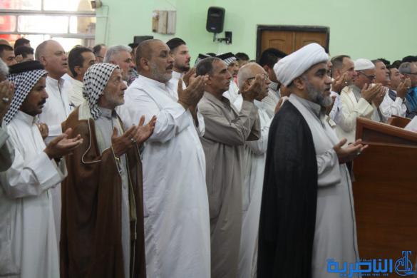 صلاة عيد الفطر المبارك في مدينة الناصرية - تقرير صوتي مصور - 