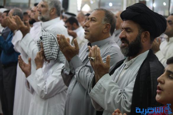 صلاة عيد الفطر المبارك في مدينة الناصرية - تقرير صوتي مصور - 