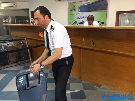 بالصور:استعدادات لتسيير اول رحلة دولية من مطار الناصرية الى مطار طهران
