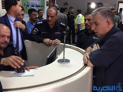 بالصور:استعدادات لتسيير اول رحلة دولية من مطار الناصرية الى مطار طهران