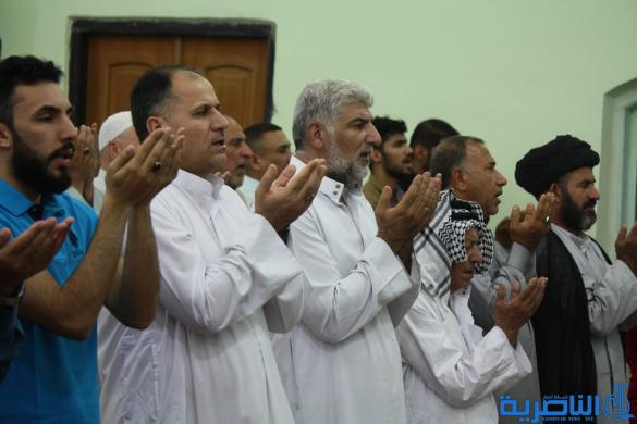 صلاة عيد الفطر المبارك في مدينة الناصرية - تقرير صوتي مصور - 