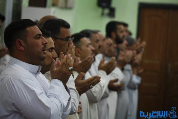صلاة عيد الفطر المبارك في مدينة الناصرية - تقرير صوتي مصور - 
