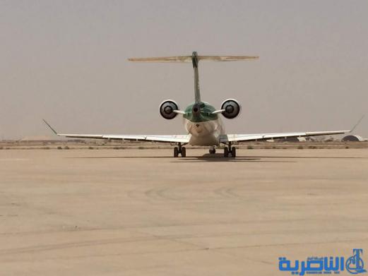 مطار الناصرية يشهد اليوم اقلاع اول رحلة دولية باتجاه طهران - تقرير مصور -