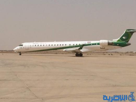 مطار الناصرية يشهد اليوم اقلاع اول رحلة دولية باتجاه طهران - تقرير مصور -